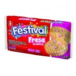 Galleta Festival sabor fresa