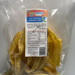 Chips de plátano a las finas  150g