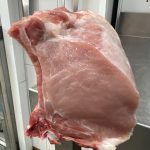Chuletas de cerdo frescas